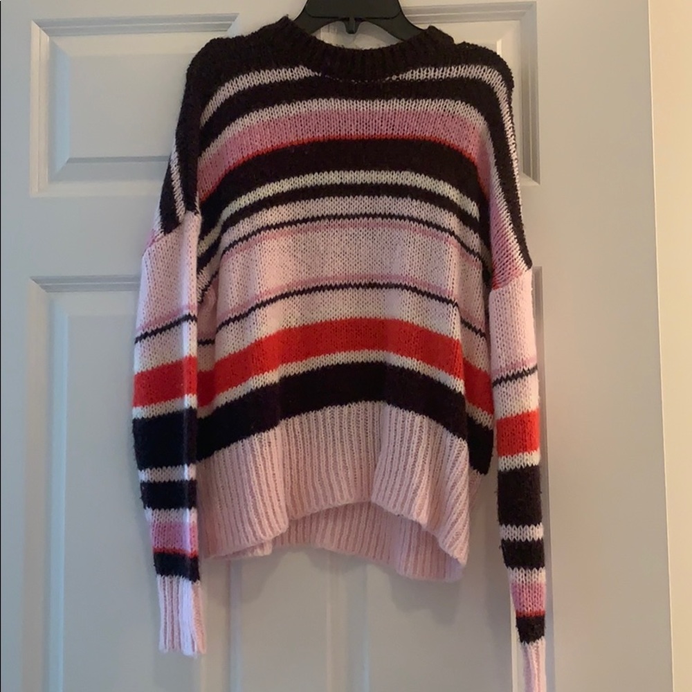 Something Navy Striped Sweater